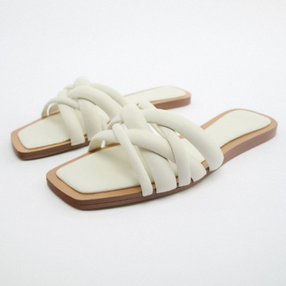 z a r a • flat sandals - Picture 3 of 9